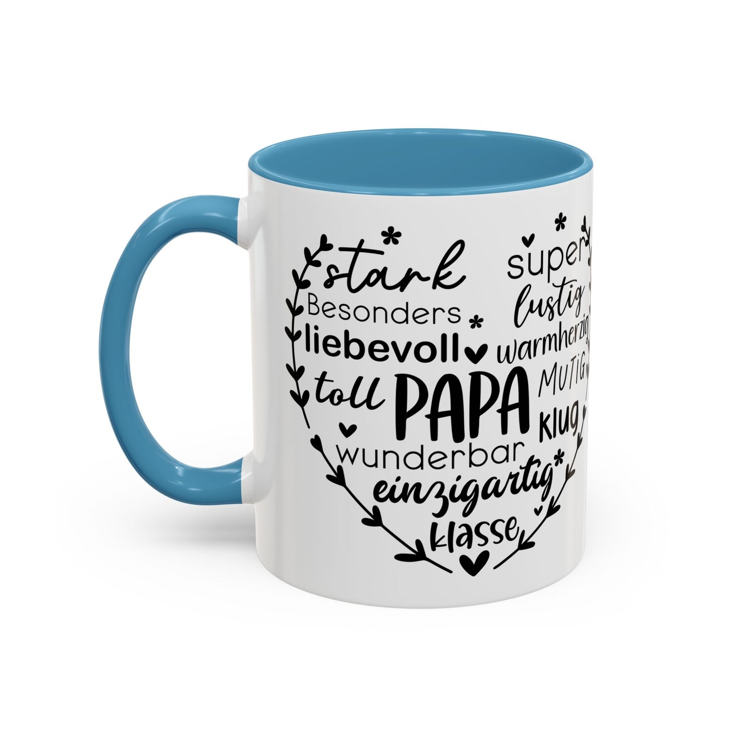Personalized Papa Coffee Mug – Heartfelt Gift for Dads, Birthday Present, Father's Day Mug, Home Office Coffee Cup, Unique Dad Gift