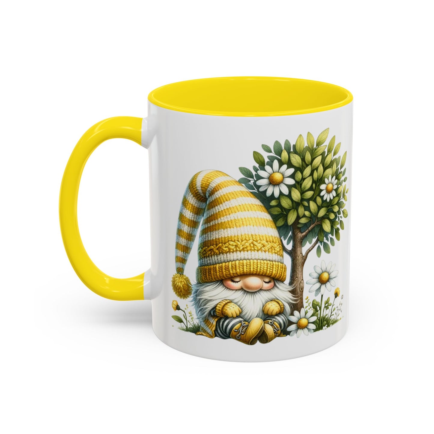 Whimsical Gnome Coffee Mug - Perfect for Garden Lovers, Home Decor, Gift for Friends, Cozy Mornings, Spring Celebrations