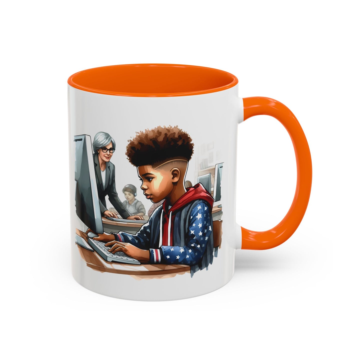 Creative Office Accent Coffee Mug - Perfect for Work, Study, Home Office, Gifts, Teacher Appreciation, Graduation