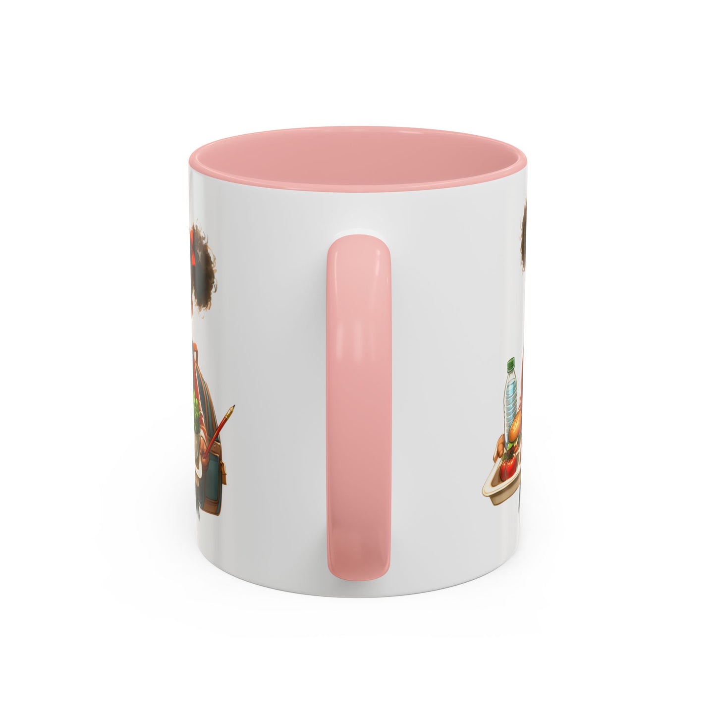 Happy Kids Accent Coffee Mug - Fun Drinkware for Home, School, Nursery, Gifts, Birthday, Holidays, Cute Design