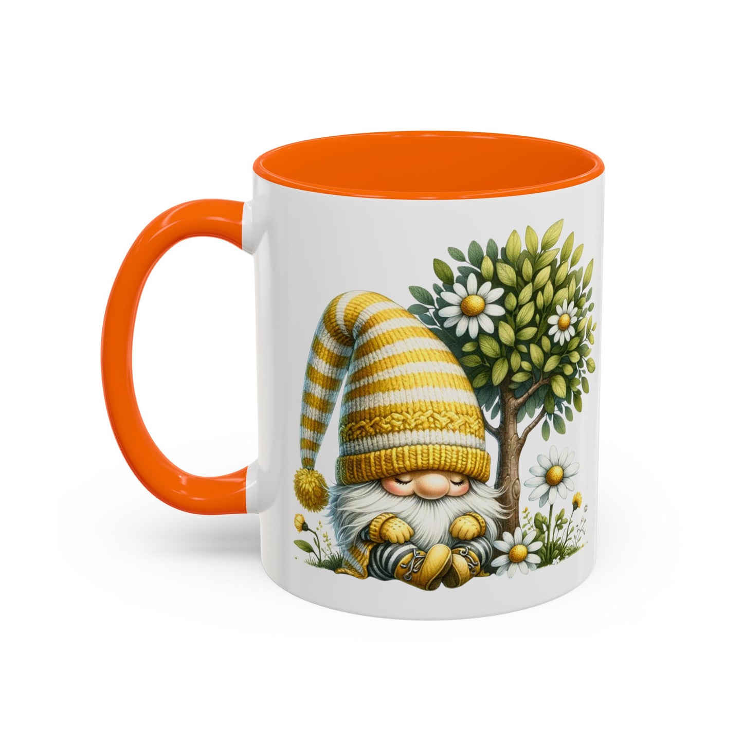 Whimsical Gnome Coffee Mug - Perfect for Garden Lovers, Home Decor, Gift for Friends, Cozy Mornings, Spring Celebrations