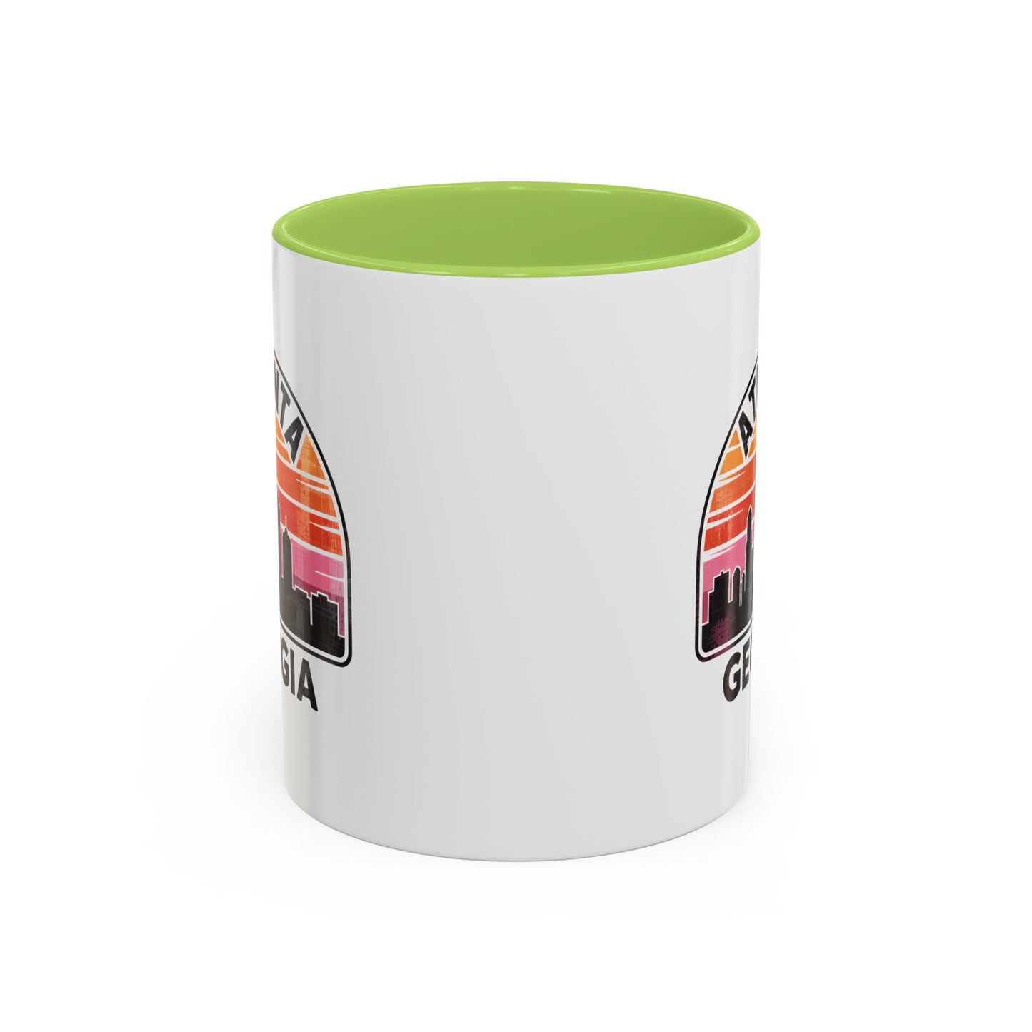 Vibrant Atlanta Coffee Mug - Perfect for Home or Office, Gift for Coffee Lovers, Souvenir for Travelers, Georgia Pride