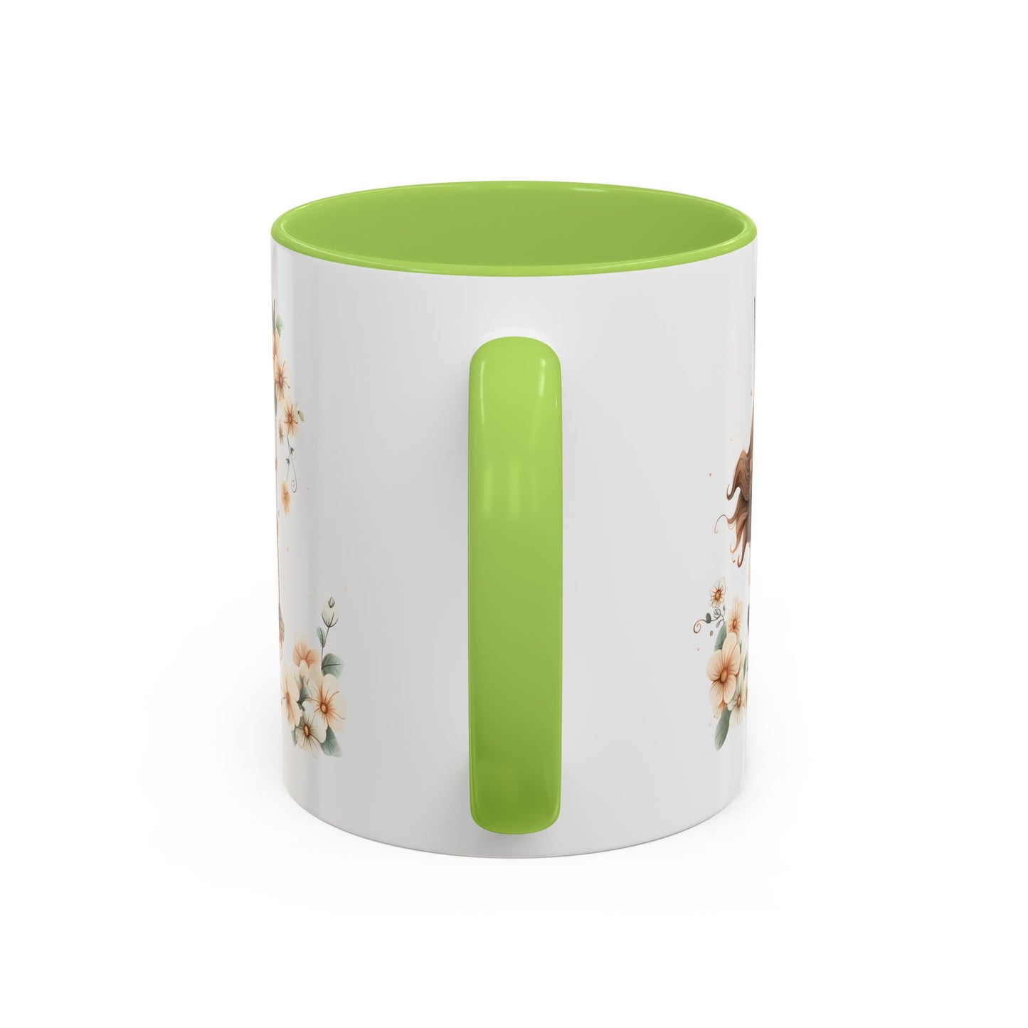 Whimsical Floral Coffee Mug - Cute Gift for Tea Lovers, Cozy Home Decor, Spring Celebration, Enjoy Your Favorite Beverages