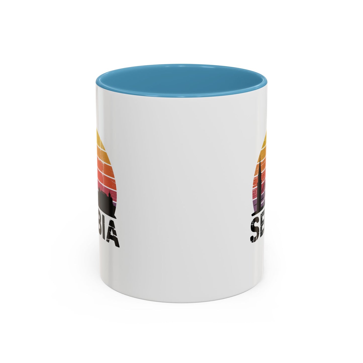 Serbia Sunset Accent Coffee Mug - Perfect for Travel Lovers, Gift for Friends or Family, Great for Home/Office Decor, Unique Souvenir