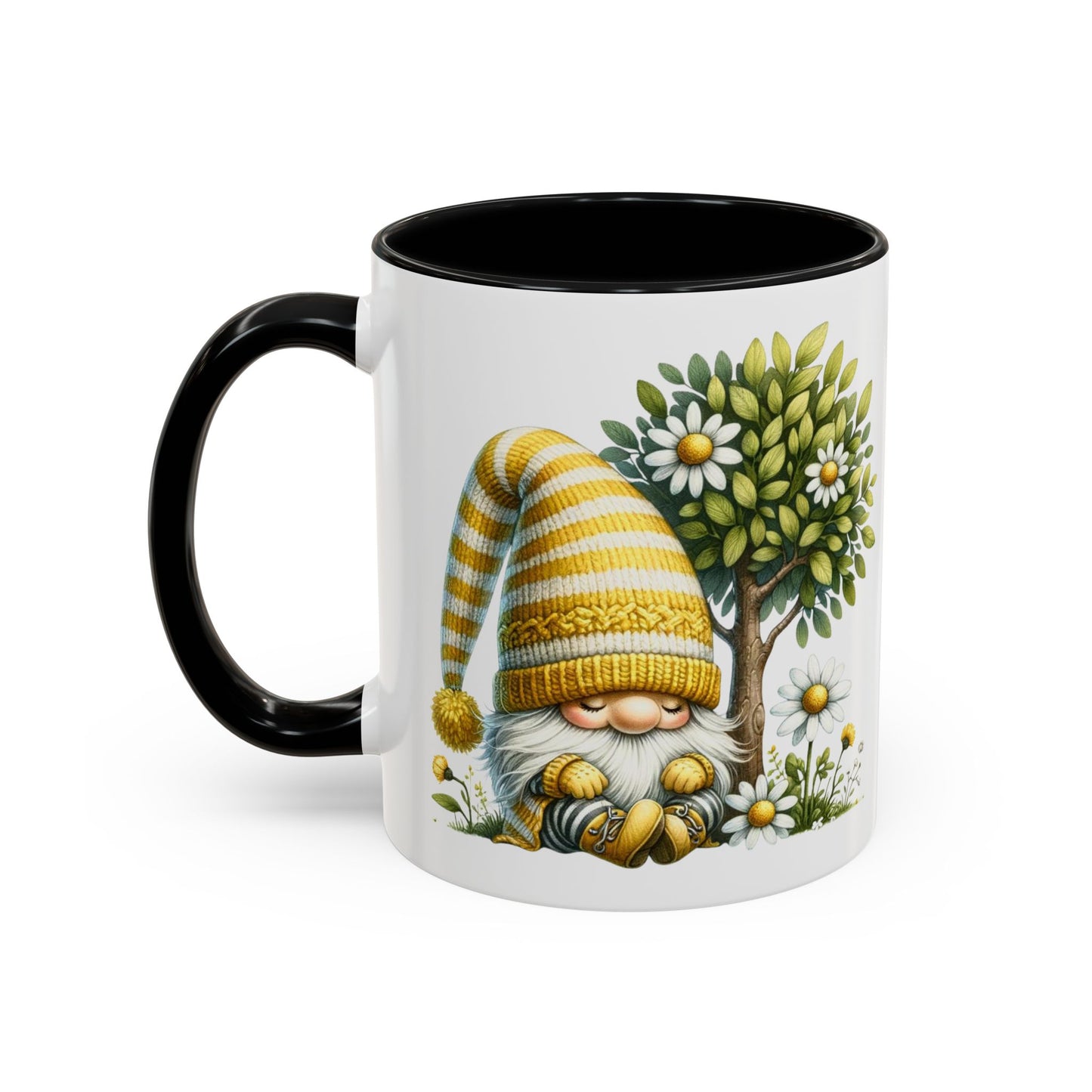 Whimsical Gnome Coffee Mug - Perfect for Garden Lovers, Home Decor, Gift for Friends, Cozy Mornings, Spring Celebrations