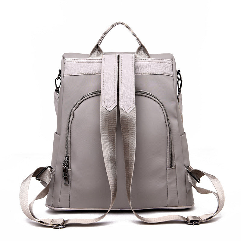 New Fashion Outer Backpack Female Male Middle School Student Casual School Bag