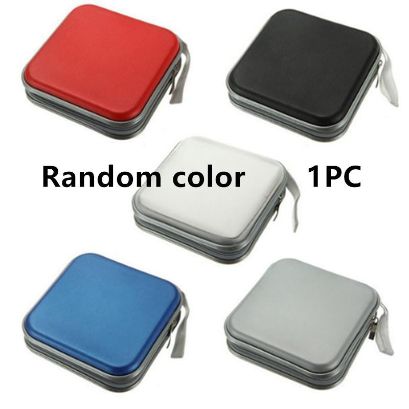 Portable 40pcs capacity Disc CD DVD Wallet Storage Organizer