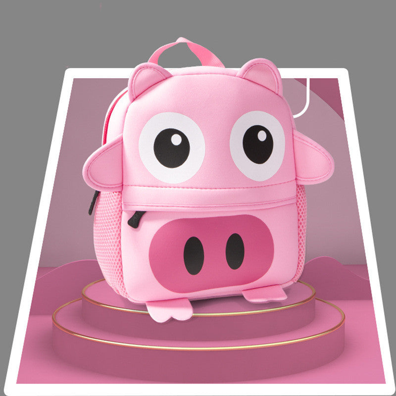 Kindergarten School Bag 3D Cartoon Diving Material Children's School Bag Store Hive UNIjuntos