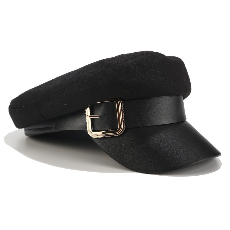 All-Match Navy Hat Beret British Retro Trend Fashion Hat Painter Hat