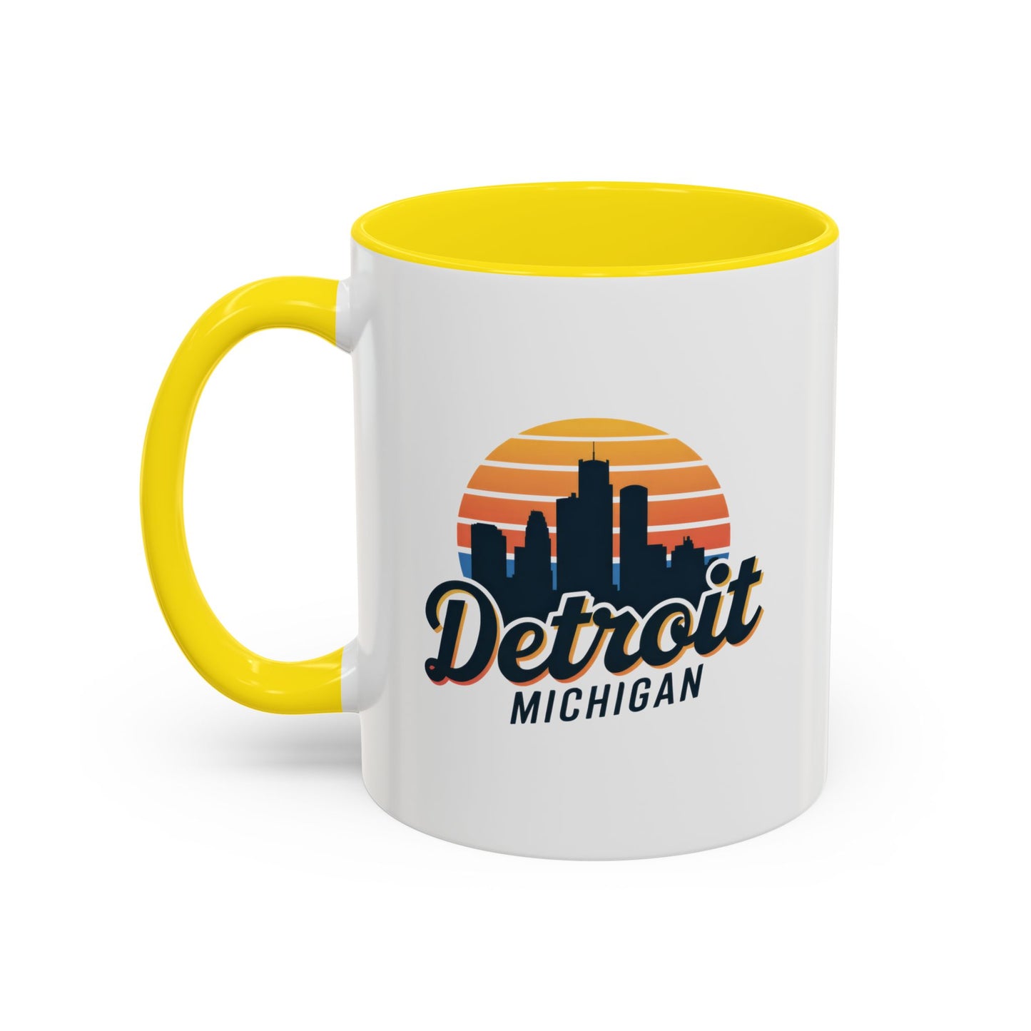 Detroit Skyline Coffee Mug - Perfect for Home, Gifts, Office Decor, Travel, Sunsets
