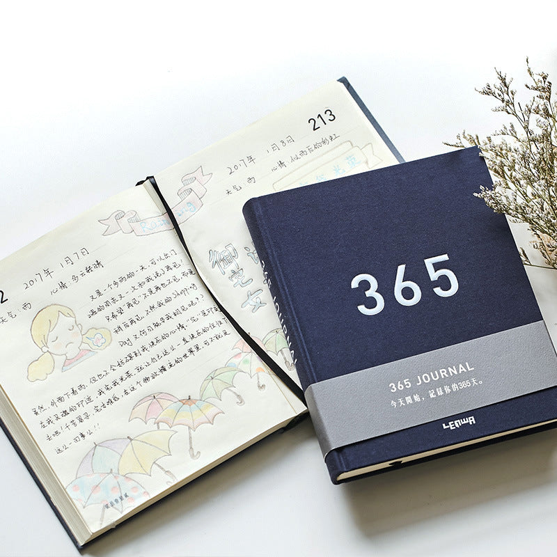 Hand Account Notebook Student Note Diary