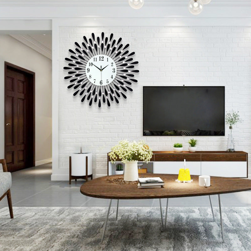 Nordic Light Luxury Watch Wall Clock