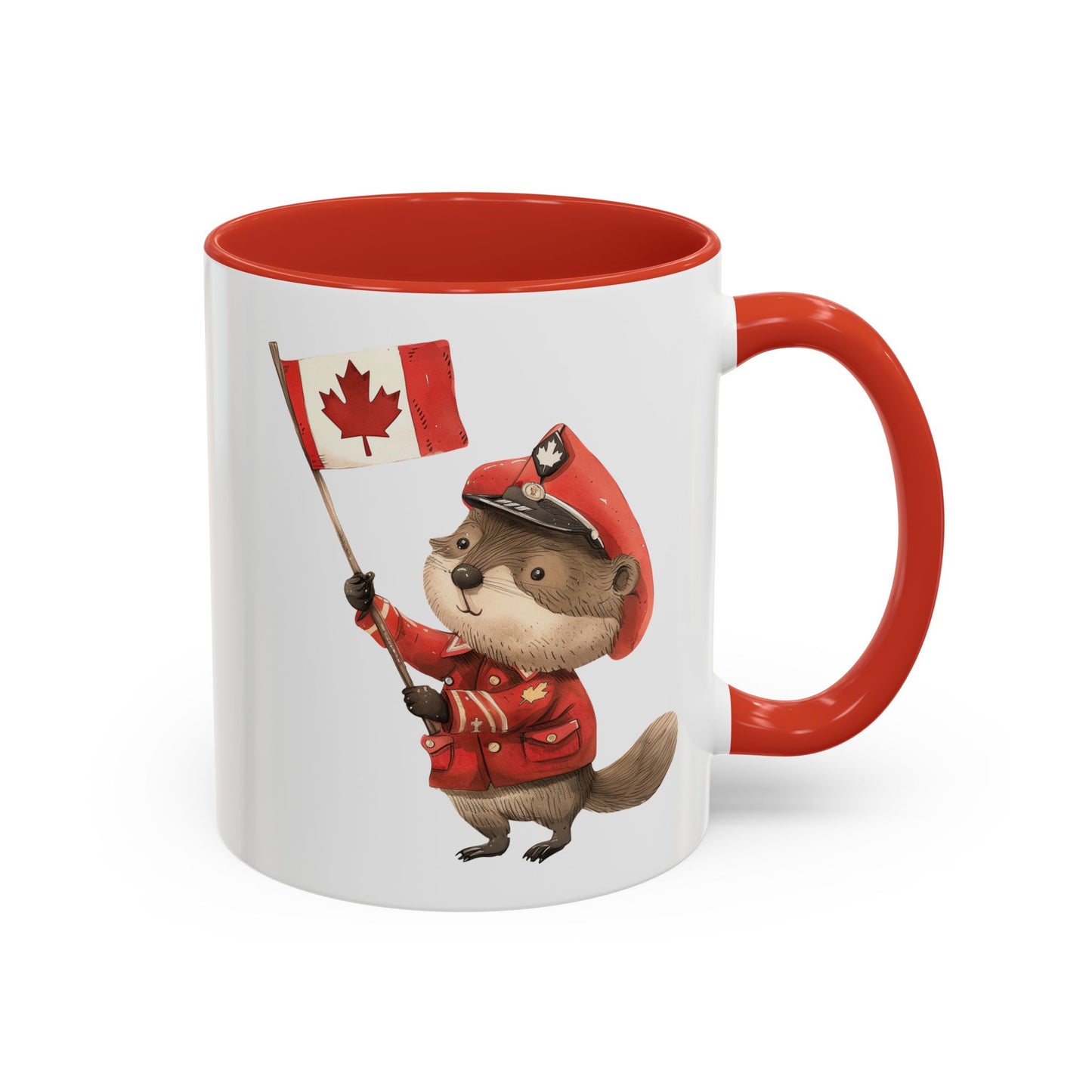Adorable Canadian Beaver Coffee Mug | Cute Animal Lover Gift, Canada Day Celebration, Home Decor, Fun Office Mug, Tea Lover