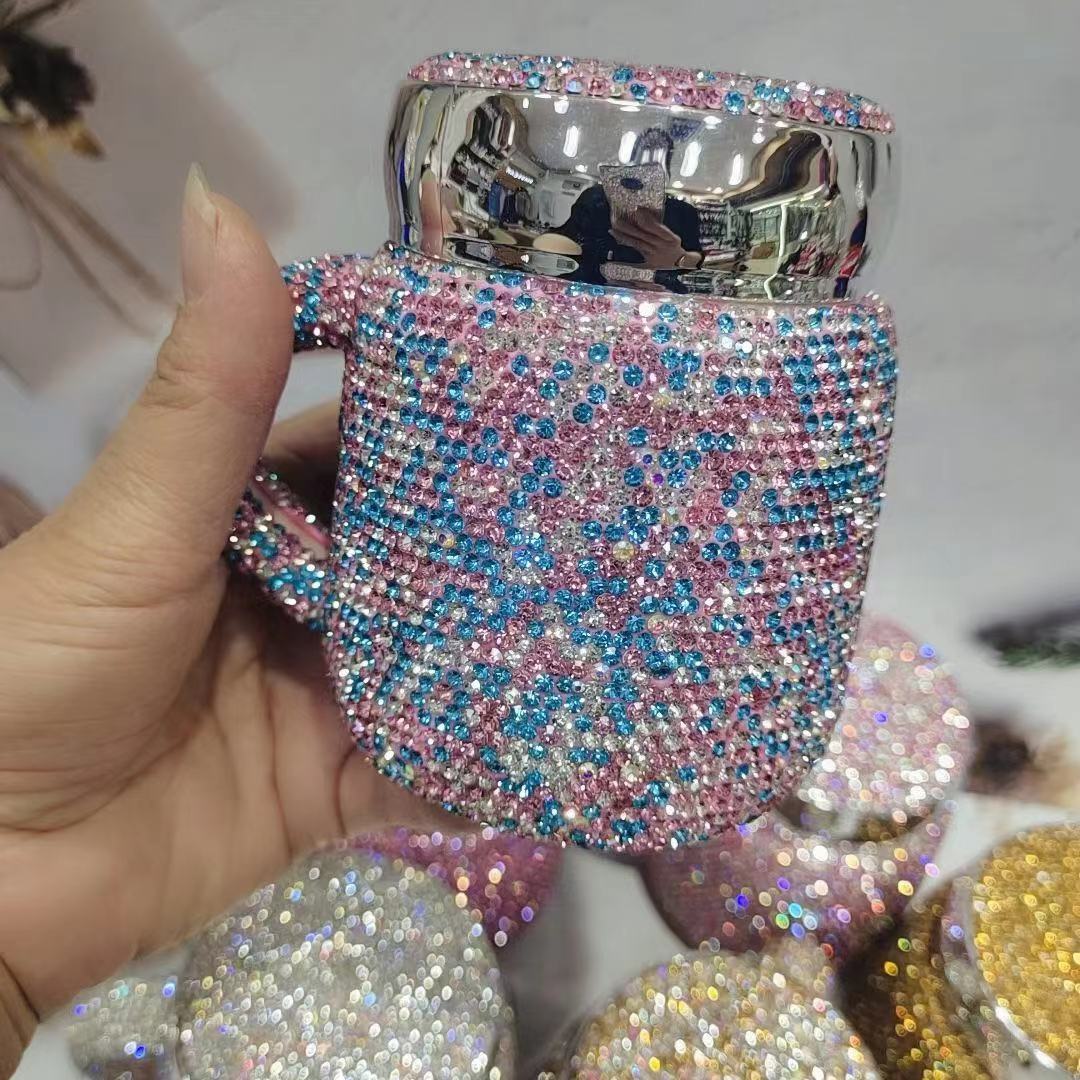 Girl Drinking Coffee Cup Cute Mug Office Couple With Lid Net Celebrity Home Spoon Water Cup