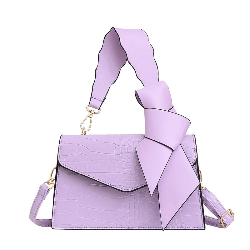 Good Quality Female Small bag Female Bag Summer New Style Autumn Fashion Simple Bow Chain Small Bag Atmospheric Small Square Bag