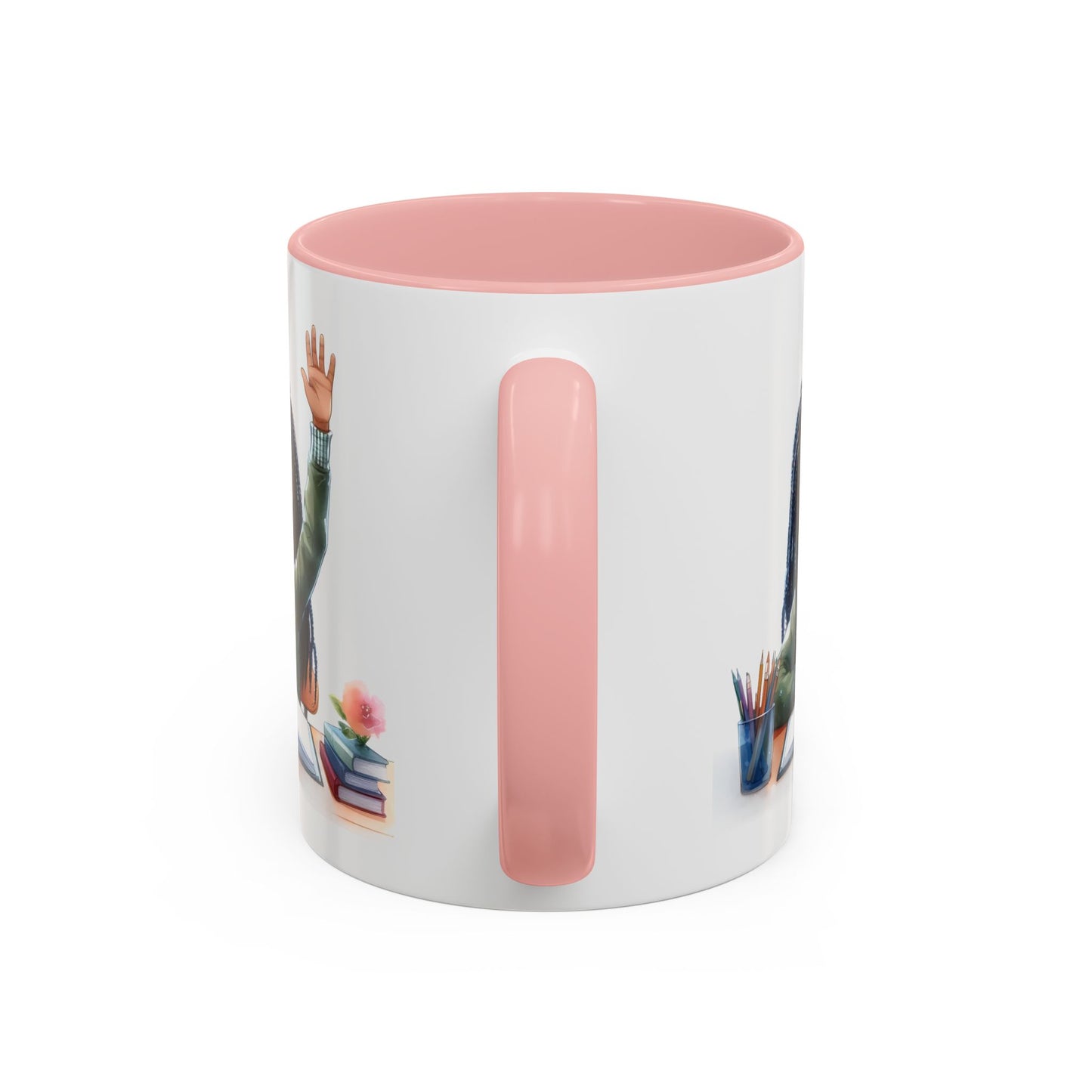 Charming Coffee Mug for Education Lovers, Black Accent Mug, Inspirational Teacher Gift, Cute School Mug, Study Buddy, Personalized [...]