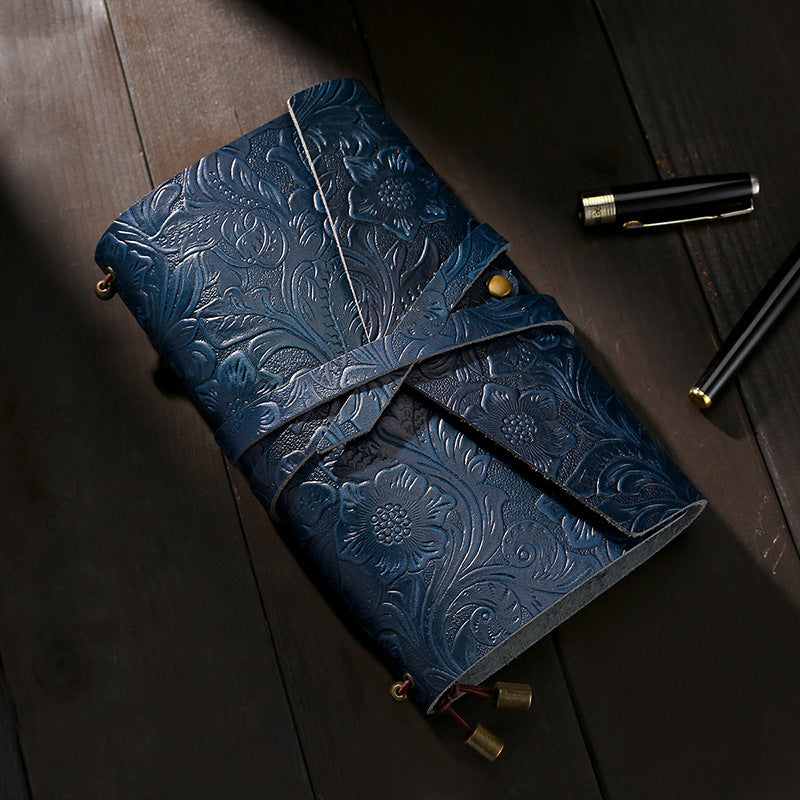 Vintage Leather Tie Rope Creative Notebook