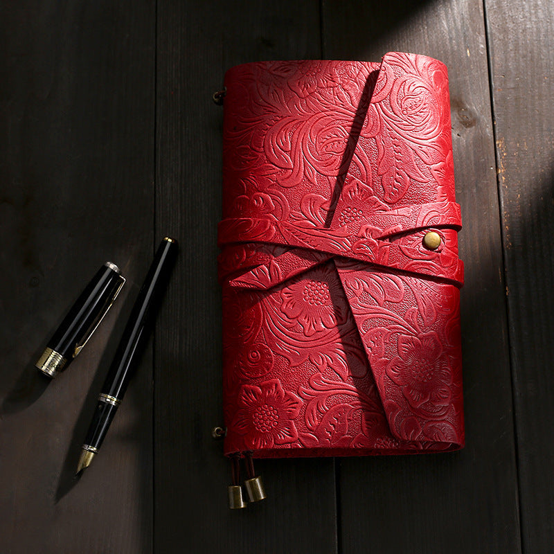 Vintage Leather Tie Rope Creative Notebook