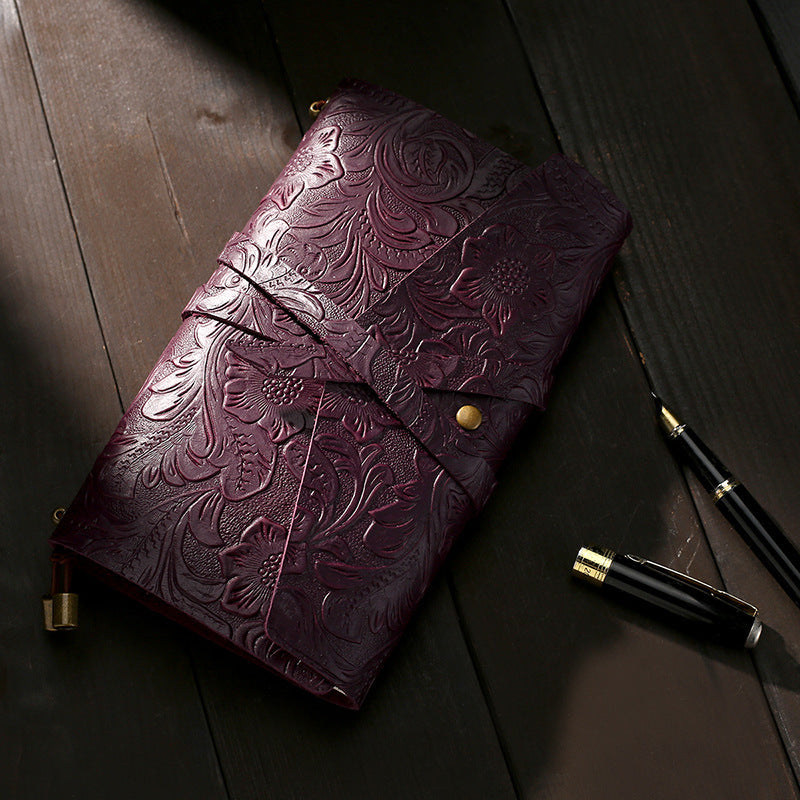 Vintage Leather Tie Rope Creative Notebook