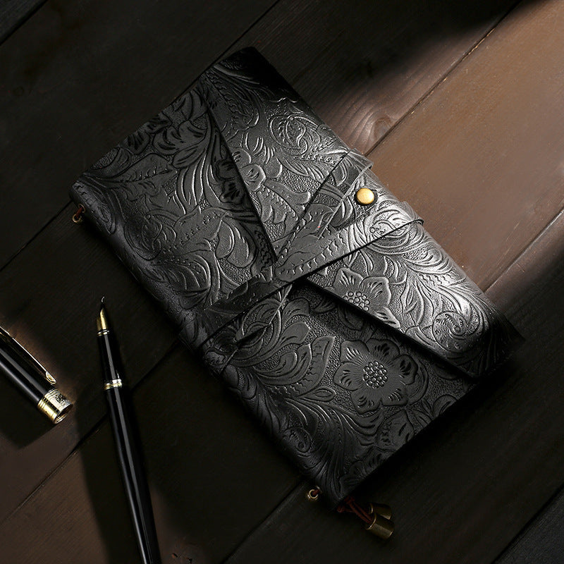 Vintage Leather Tie Rope Creative Notebook