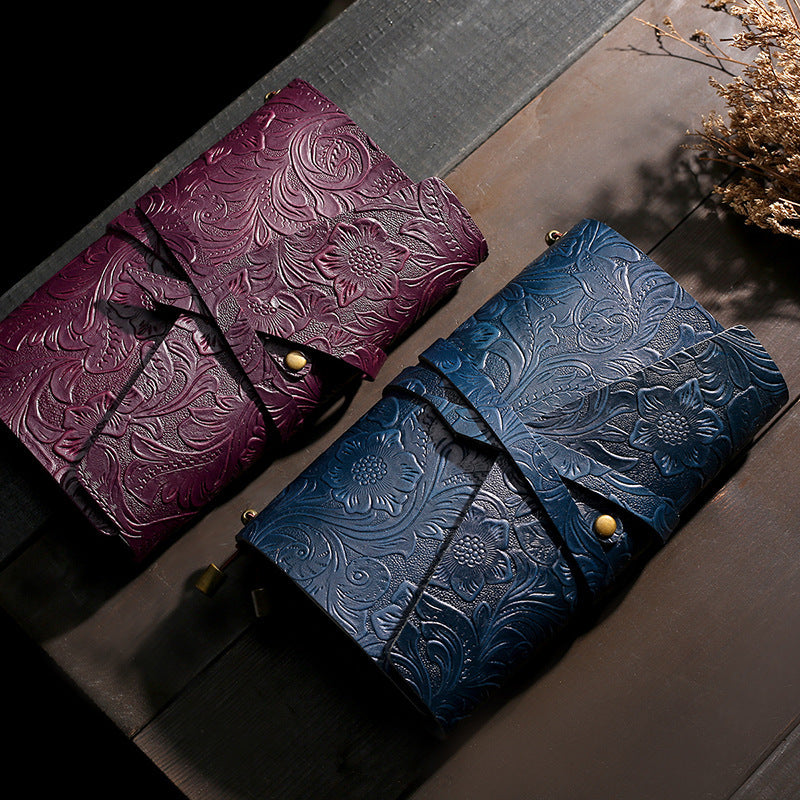 Vintage Leather Tie Rope Creative Notebook