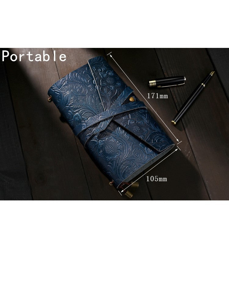 Vintage Leather Tie Rope Creative Notebook