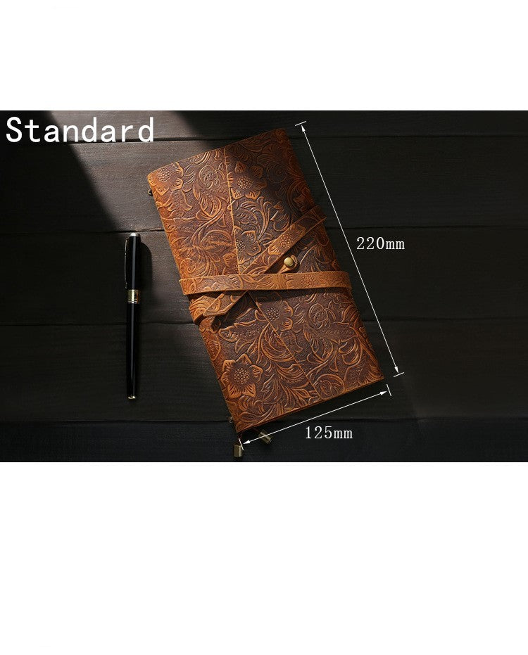 Vintage Leather Tie Rope Creative Notebook