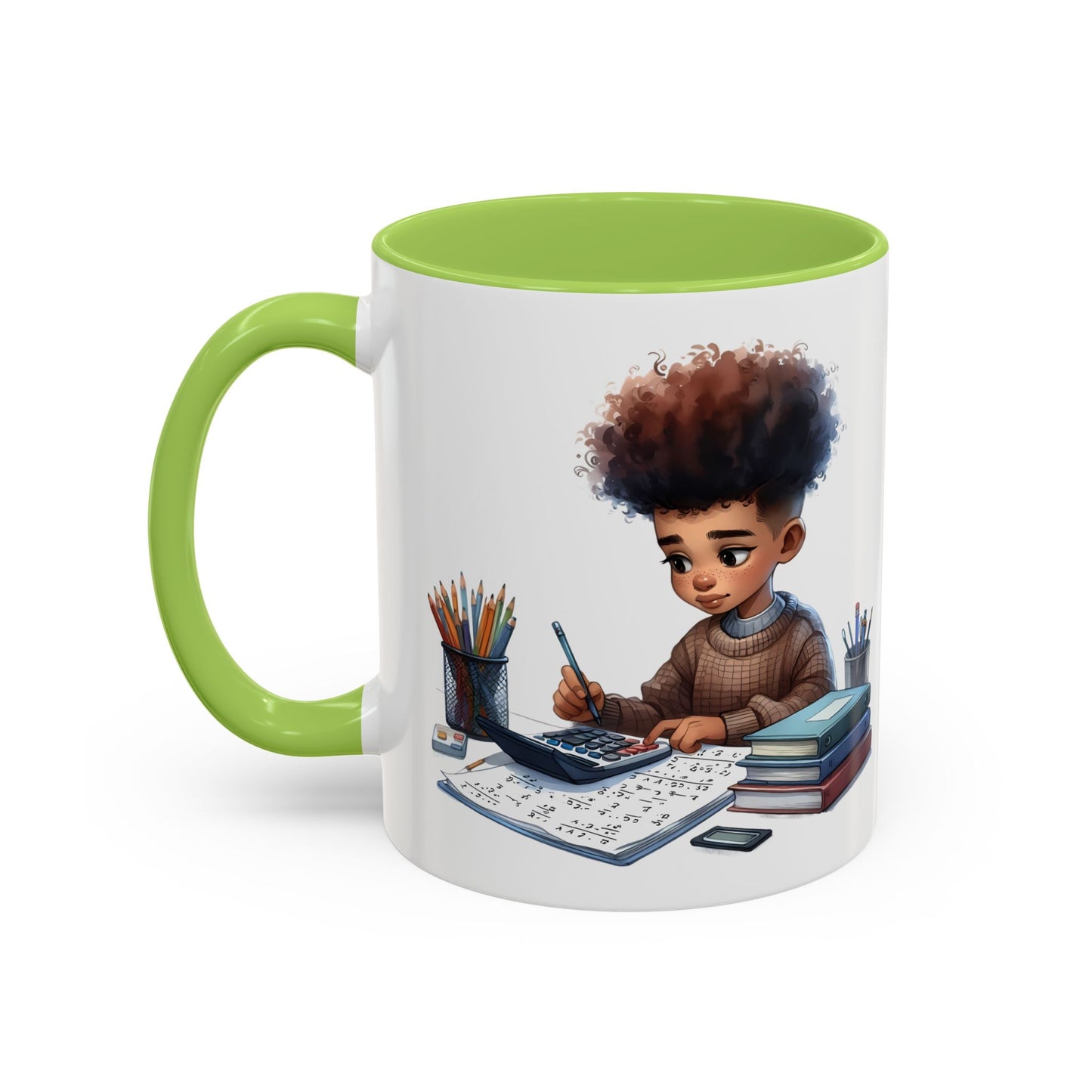 Charming Study Buddy Coffee Mug, Cute Gift for Students, Writers, Back to School, Personalized Teacher Gift, Unique Desk Decor
