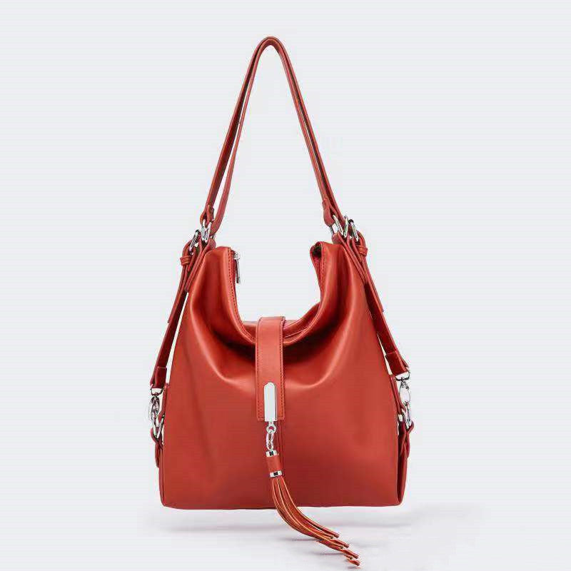 Fashion Trendy Women's Fashion Simple Casual Tote Bag Female Bag Soft Bag