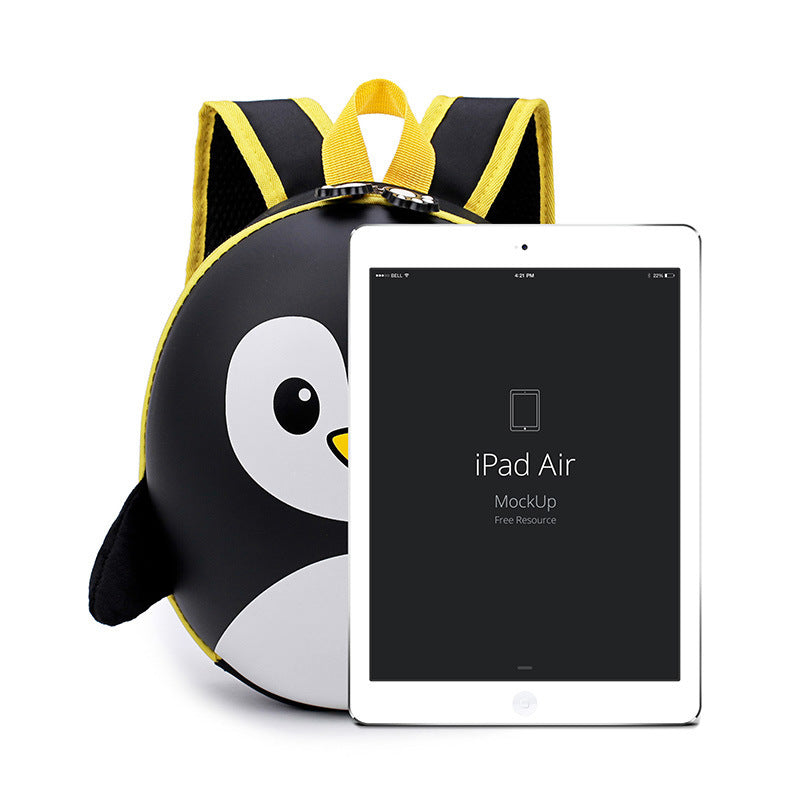 Children Cartoon Penguin Hard Shell School Bag Kindergarten Elementary School Bag JFA UNIjuntos Entreprise