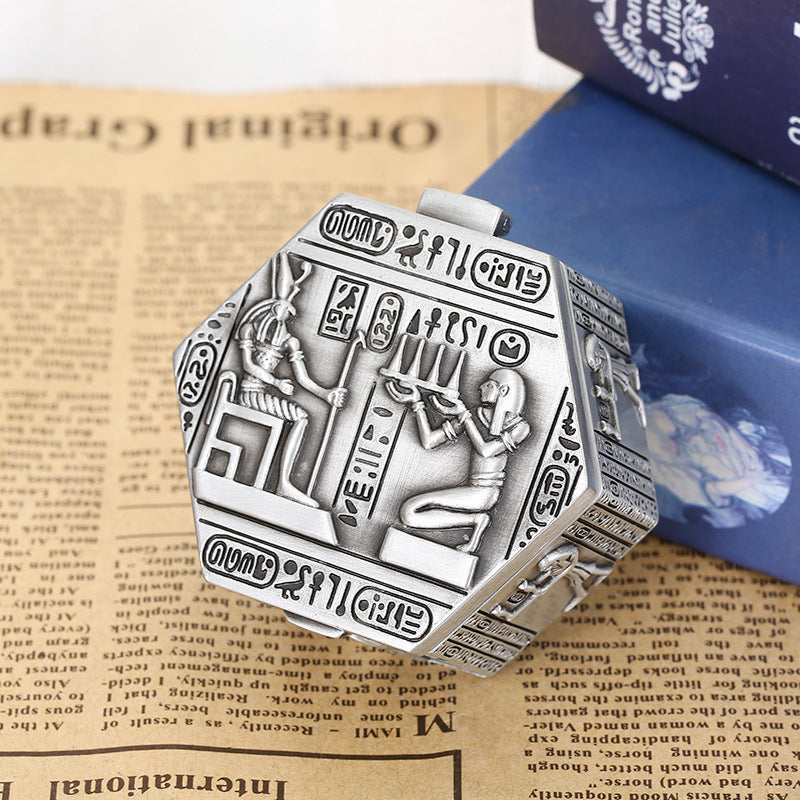 Vintage Jewelry Box Household High-end Earrings Jewelry Box