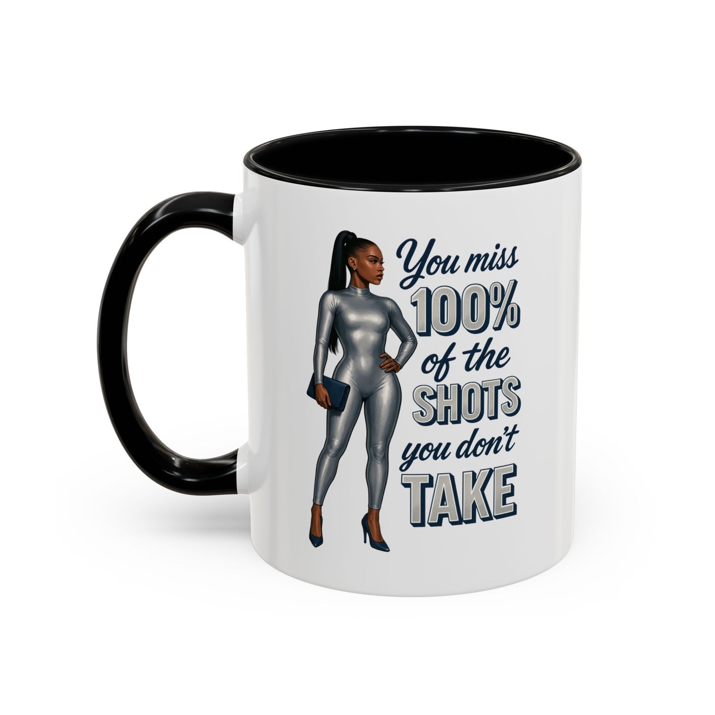 Motivational Accent Coffee Mug - Inspirational Gift for Goal-Diggers, Perfect for Home Office, Birthdays, Graduation, Motivation