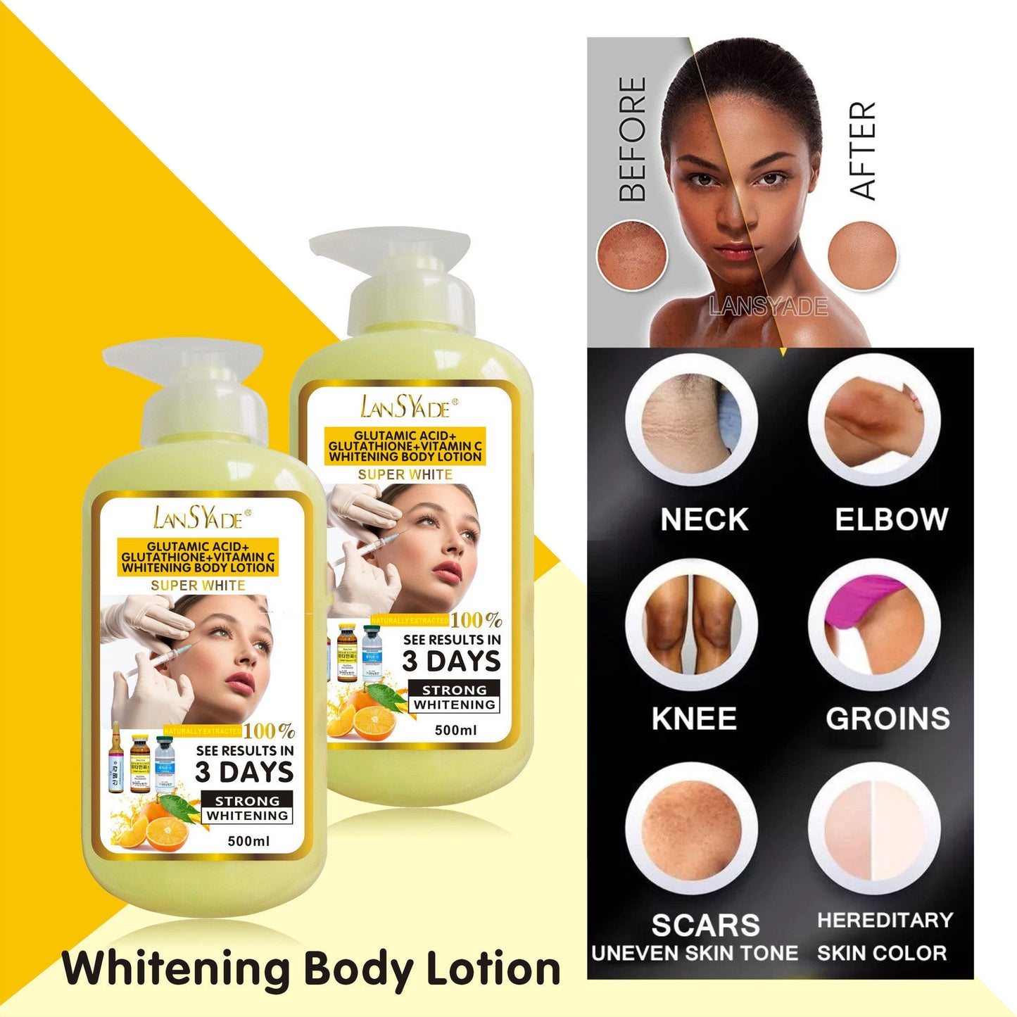 VC Glutathione Body Lotion – Even-Toned & Deeply Hydrated Skin