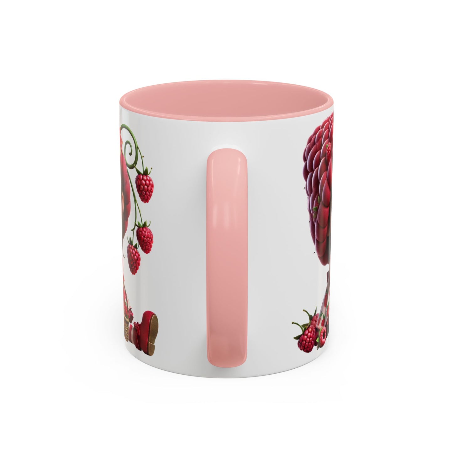 Whimsical Berry Girl Coffee Mug - Perfect for Berry Lovers!