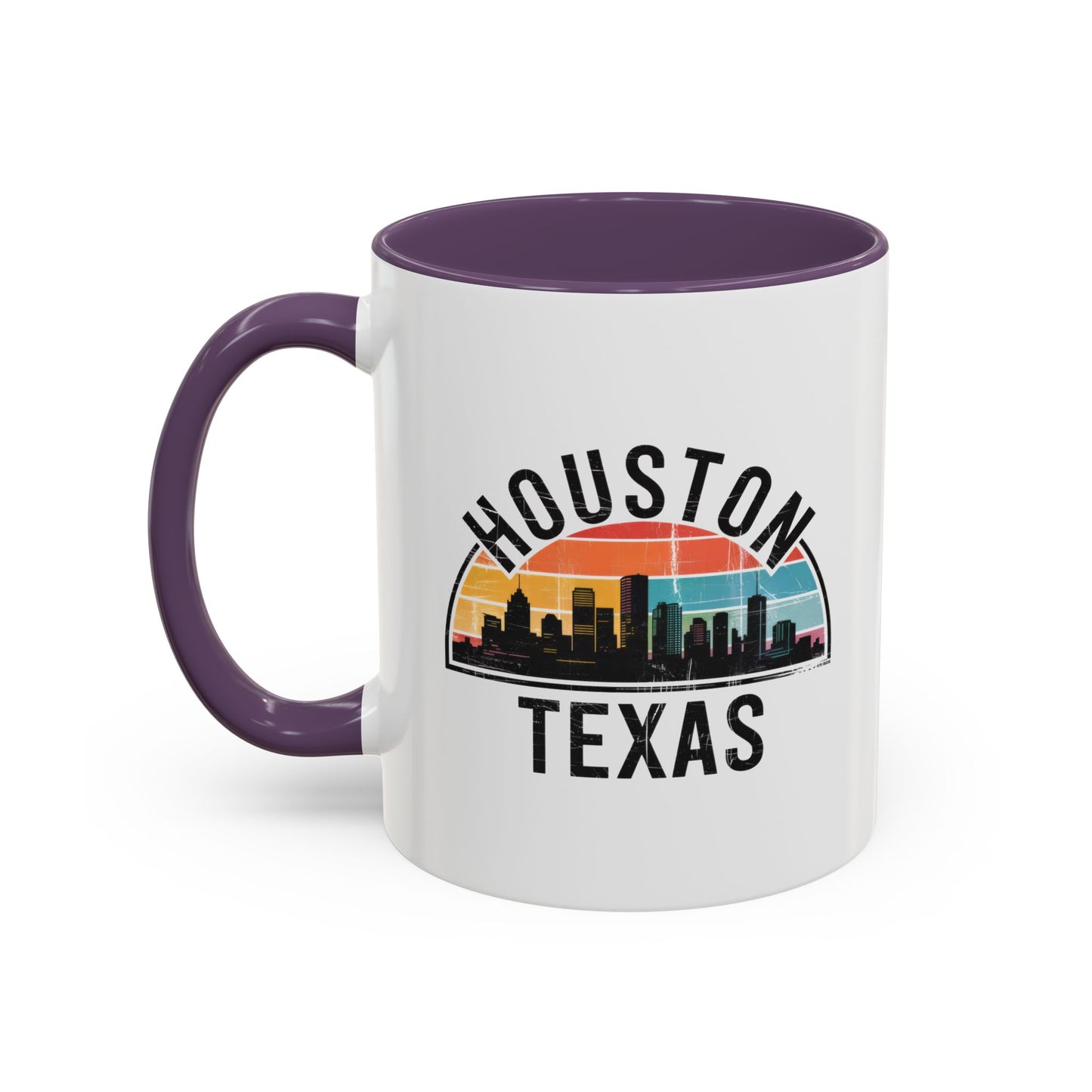 Houston Texas Accent Coffee Mug - Perfect for Souvenir Lovers, Gift for Texas Proud, Travel Mugs, Cityscape Kitchen Decor, Coffee Lovers