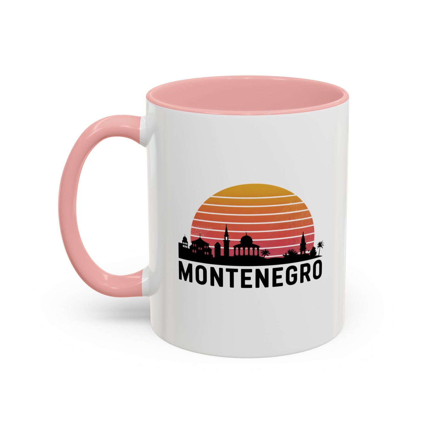 Montenegro Sunset Coffee Mug, Unique Black Accent Mug, Gift for Coffee Lovers, Travel Mug, Home Decor, Souvenir