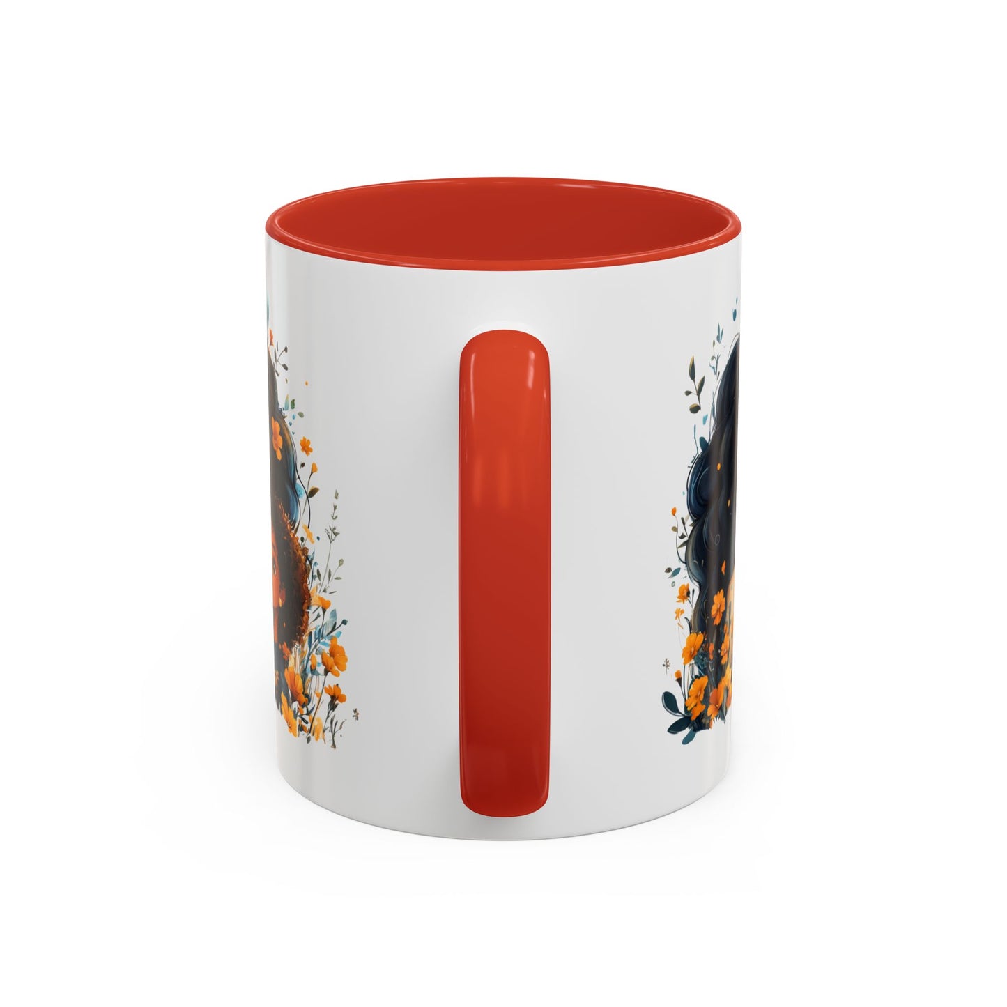 Floral Mom and Daughter Coffee Mug, Mother's Day Gift, Family Bonding, Tea Cup, Inspirational Mug, Cozy Drinkware