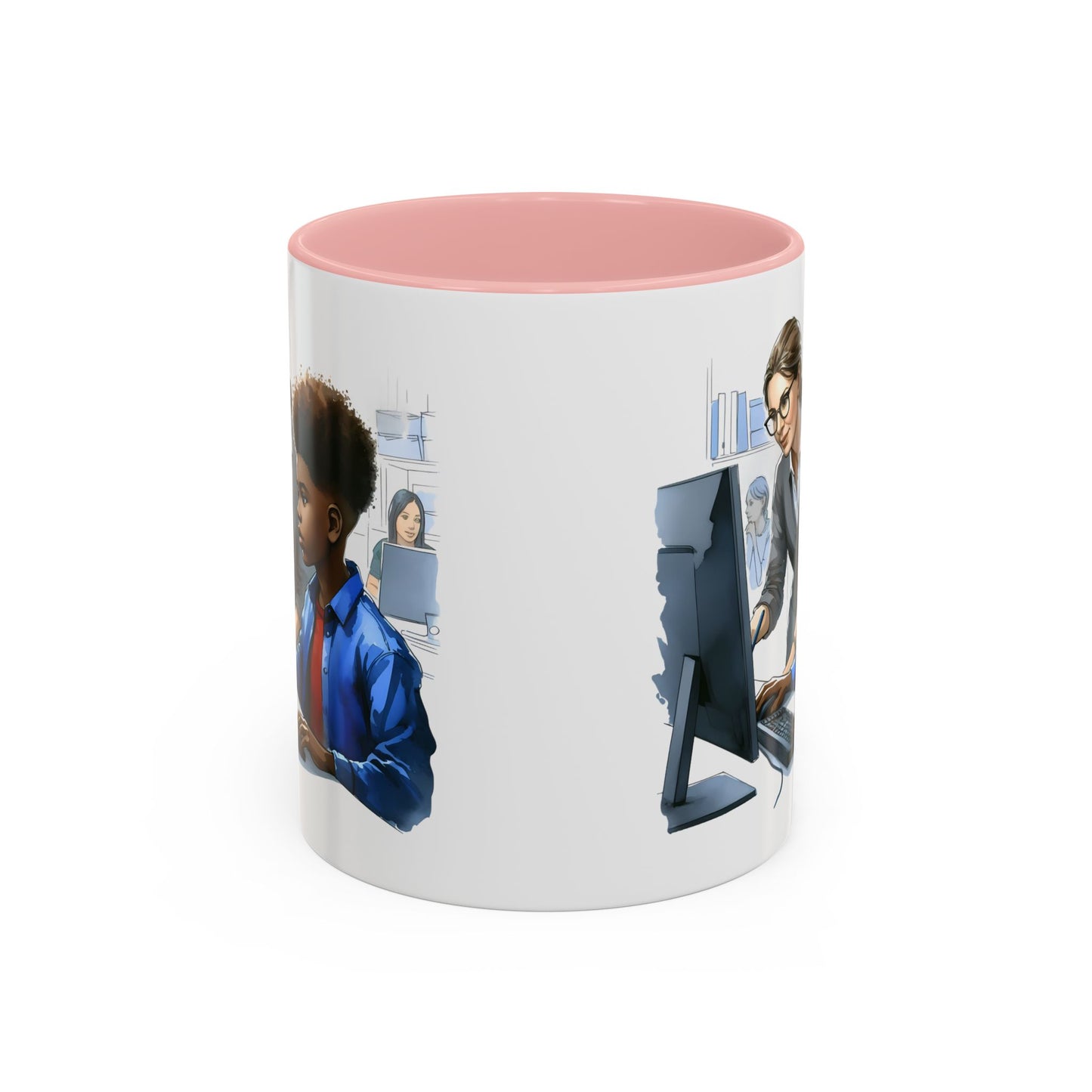 Empowering Desk Coffee Mug with Inspirational Design, Work Mug, Office Decor, Motivational Gift, Teacher Appreciation