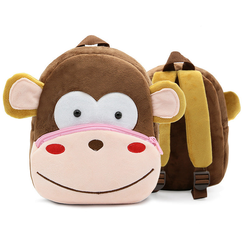 Maternelle petite école sac à dos des animaux