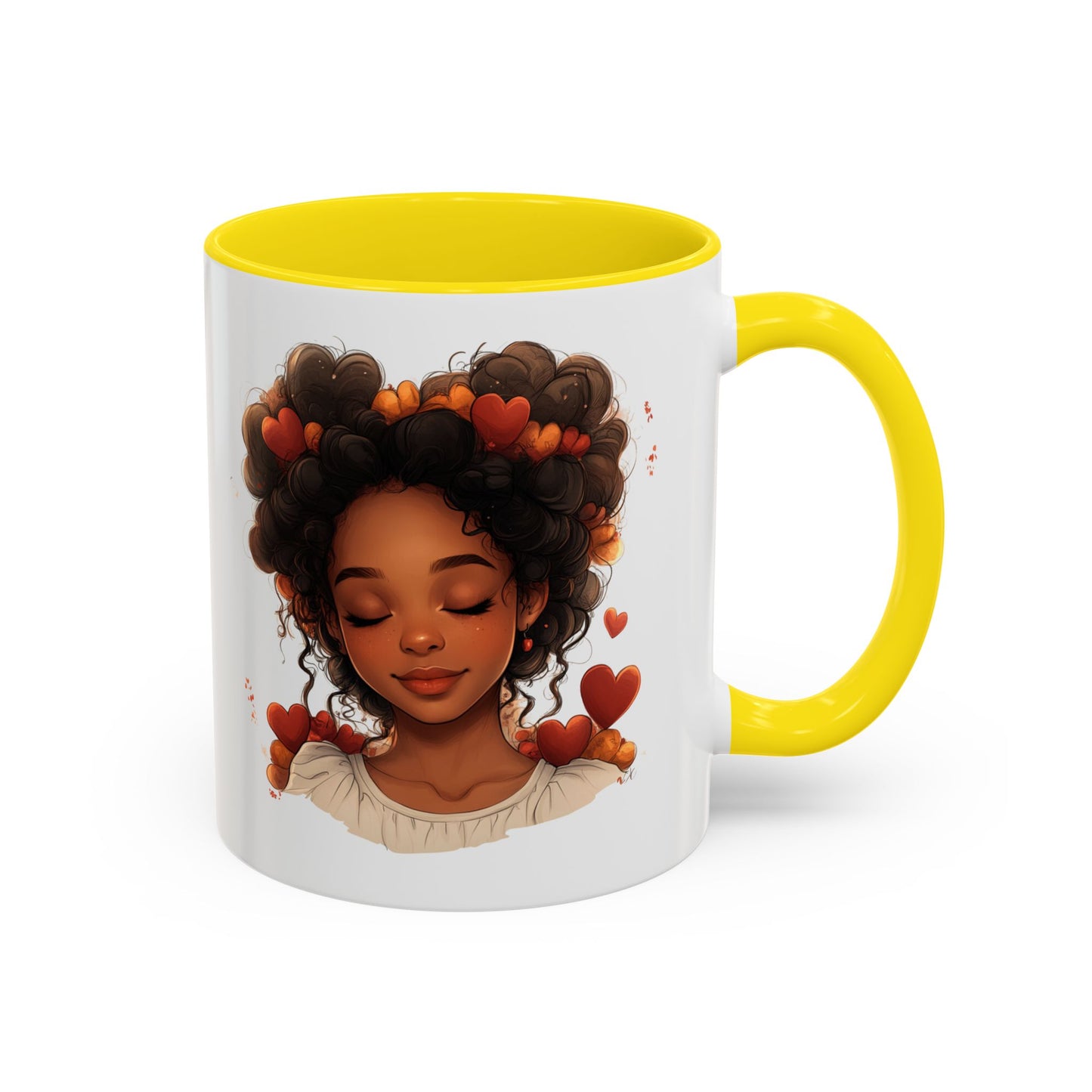 Charming Heart-Themed Coffee Mug for Coffee Lovers, Gift for Friends, Birthday, Valentine's Day, Unique Home Decor, Valentine's Gift