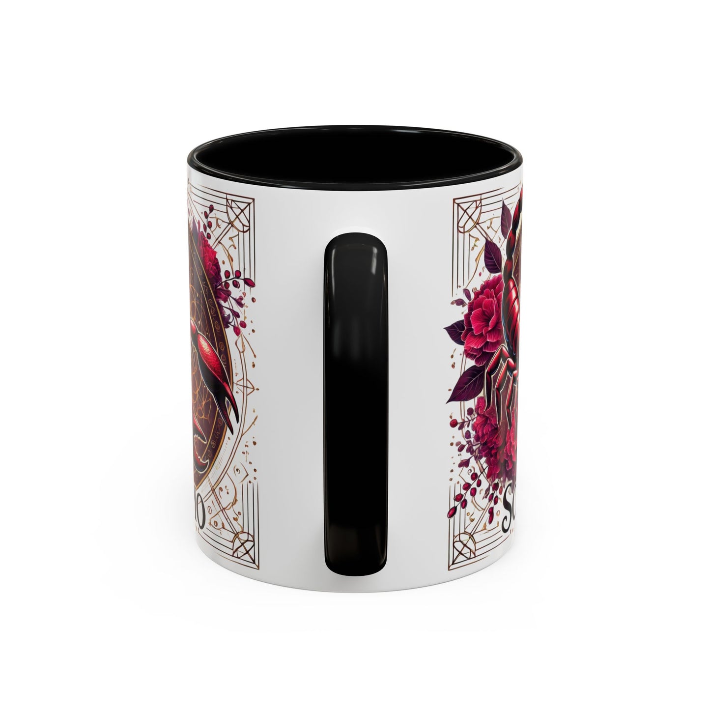 Scorpio Zodiac Accent Coffee Mug - Astrology Gift for Scorpios
