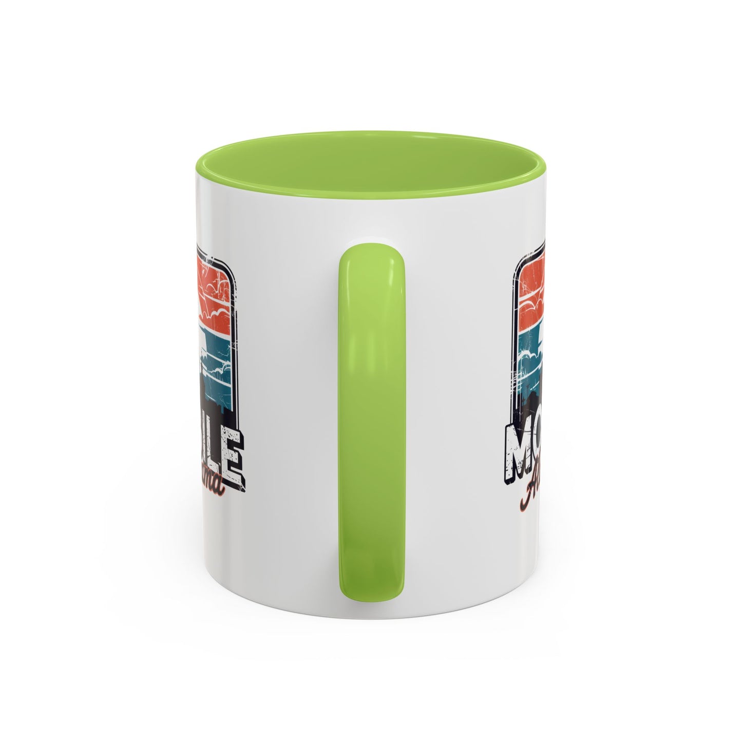 Mobile Alabama Sunset Accent Coffee Mug – Perfect Gift for Travelers, Coffee Lovers, Souvenir, Home Decor, Unique Mug