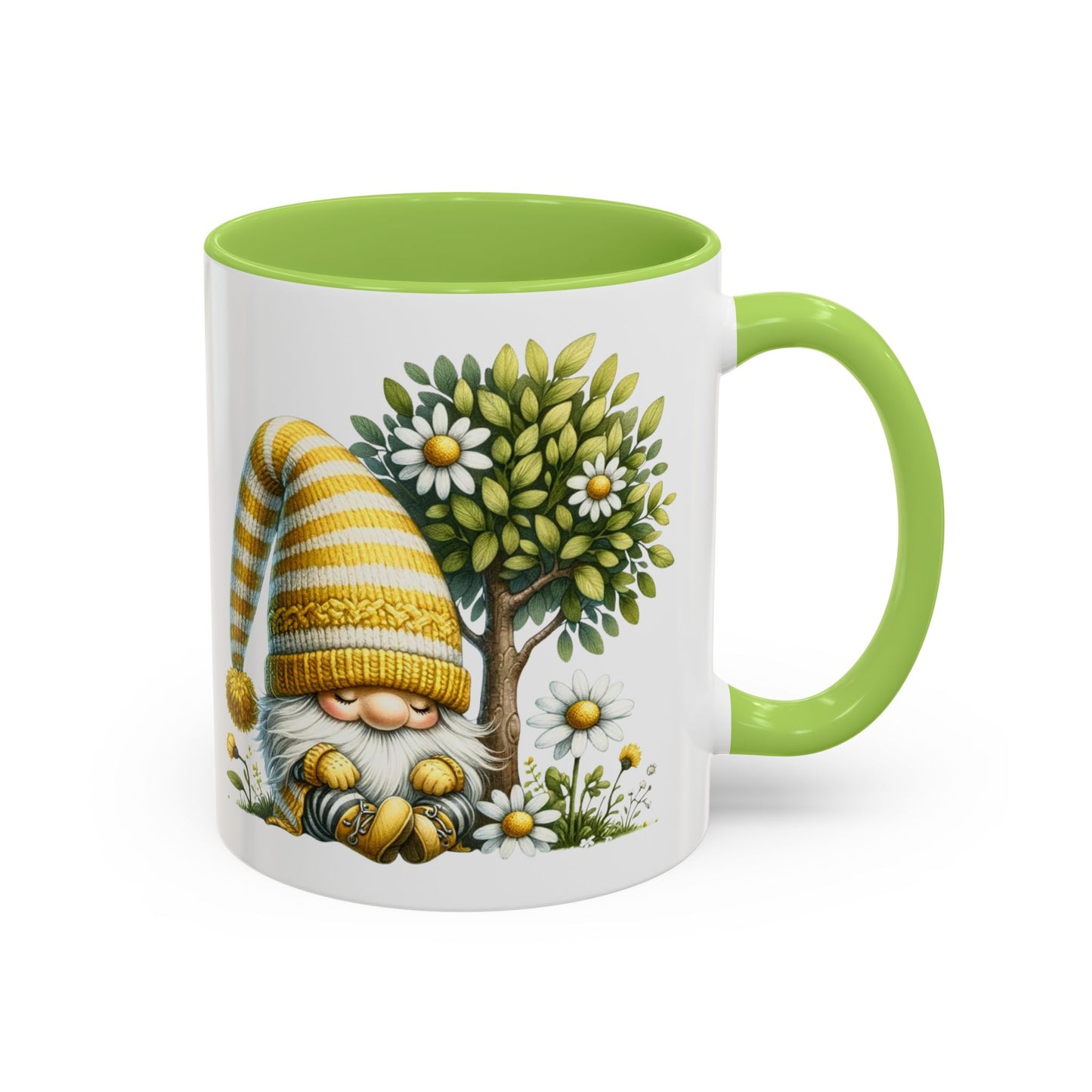 Whimsical Gnome Coffee Mug - Perfect for Garden Lovers, Home Decor, Gift for Friends, Cozy Mornings, Spring Celebrations