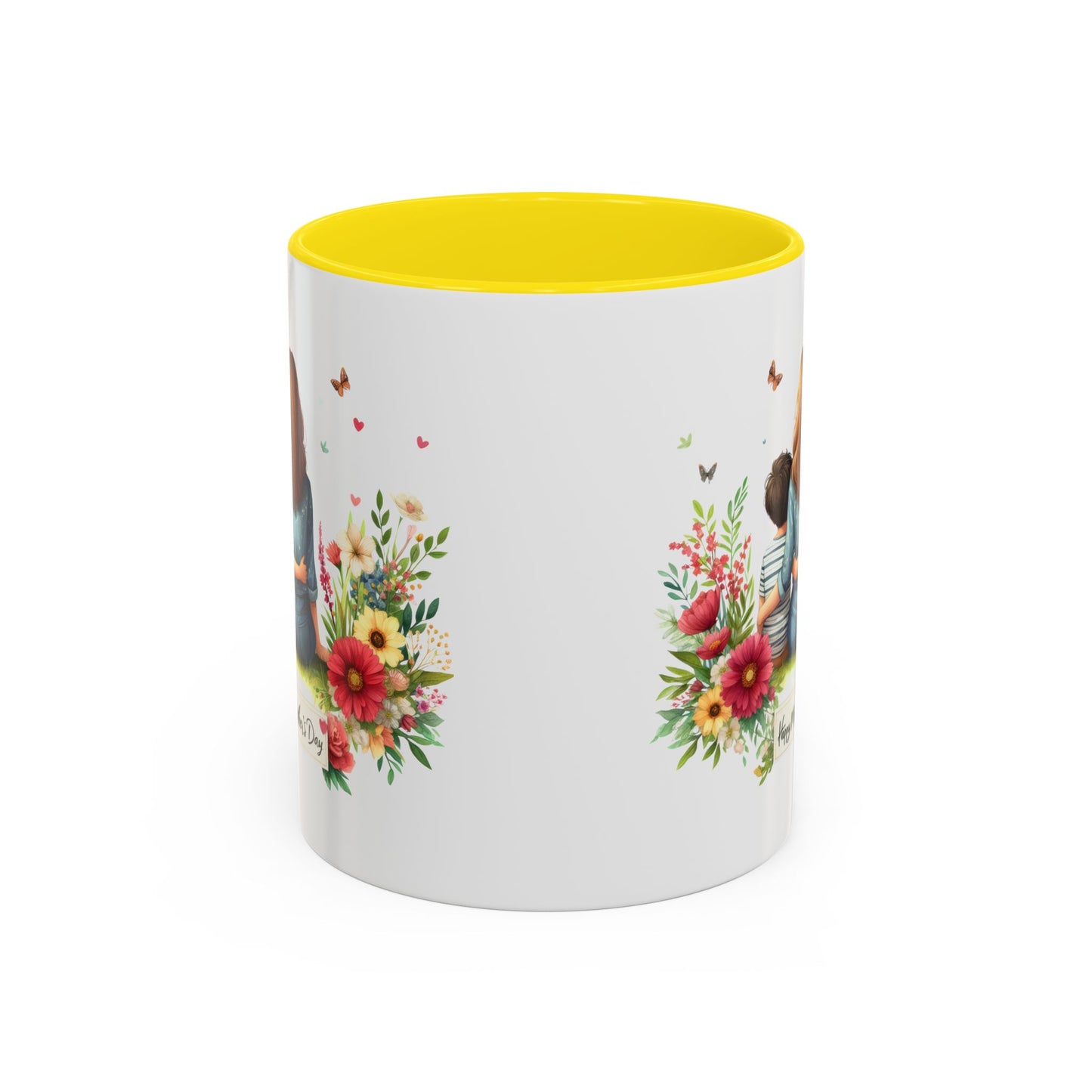 Floral Mother’s Day Coffee Mug, Gift for Moms, Tea Cup for Garden Lovers, Cute Mug for Mother's Day, Inspirational Beverage Mug