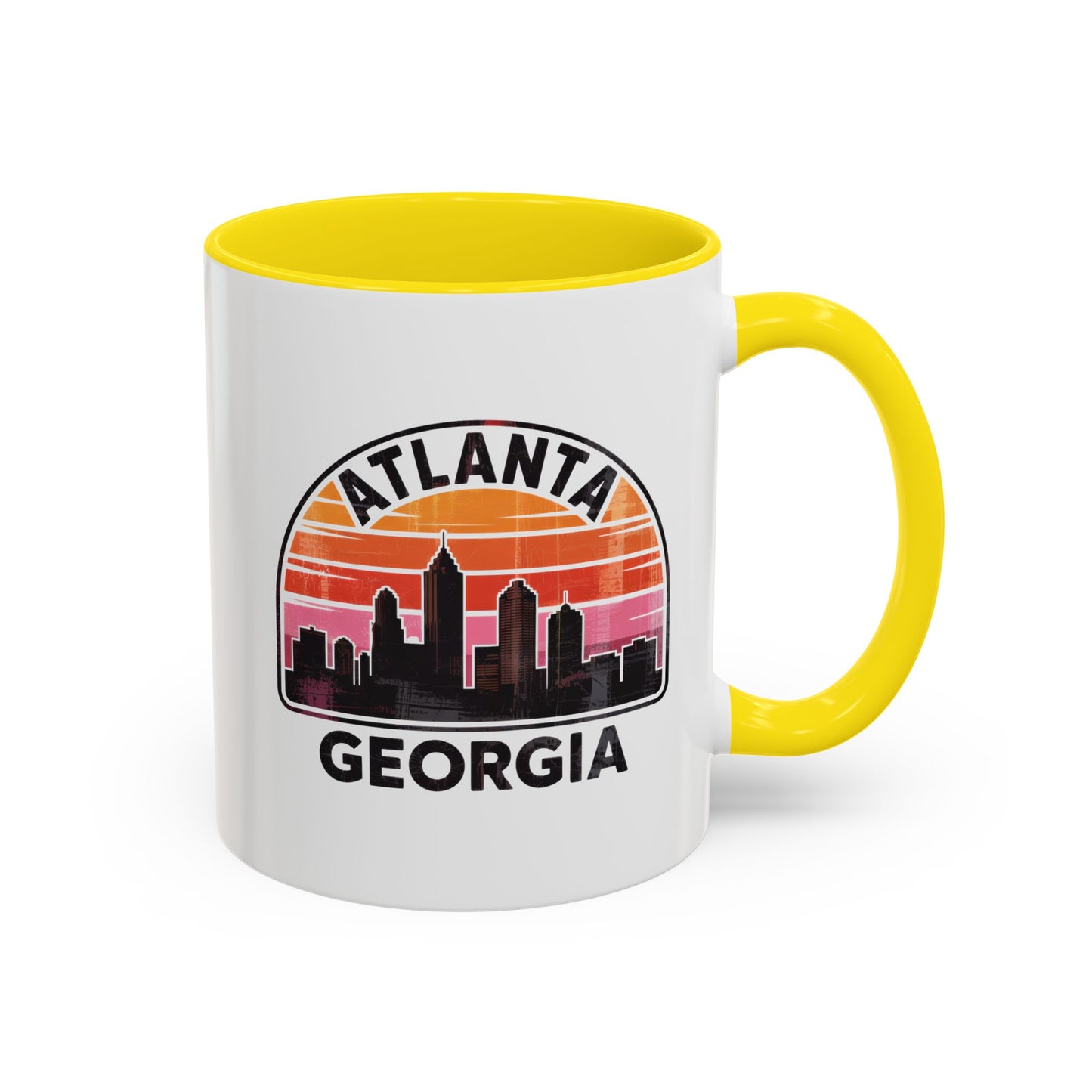 Vibrant Atlanta Coffee Mug - Perfect for Home or Office, Gift for Coffee Lovers, Souvenir for Travelers, Georgia Pride