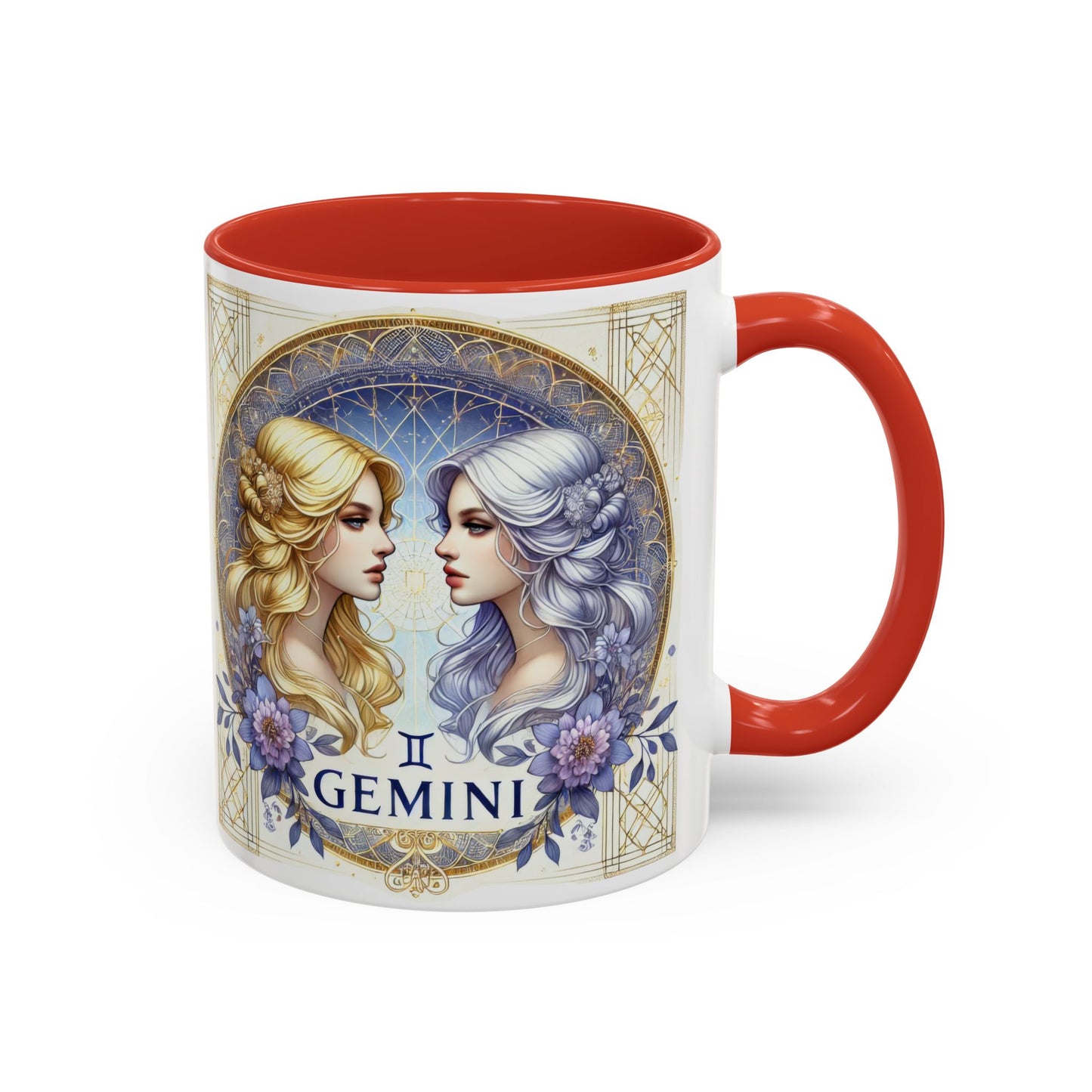 Gemini Astrology Coffee Mug, Horoscope Gift, Zodiac Drinkware, Astrology Lover Present, Personalized Gemini Mug