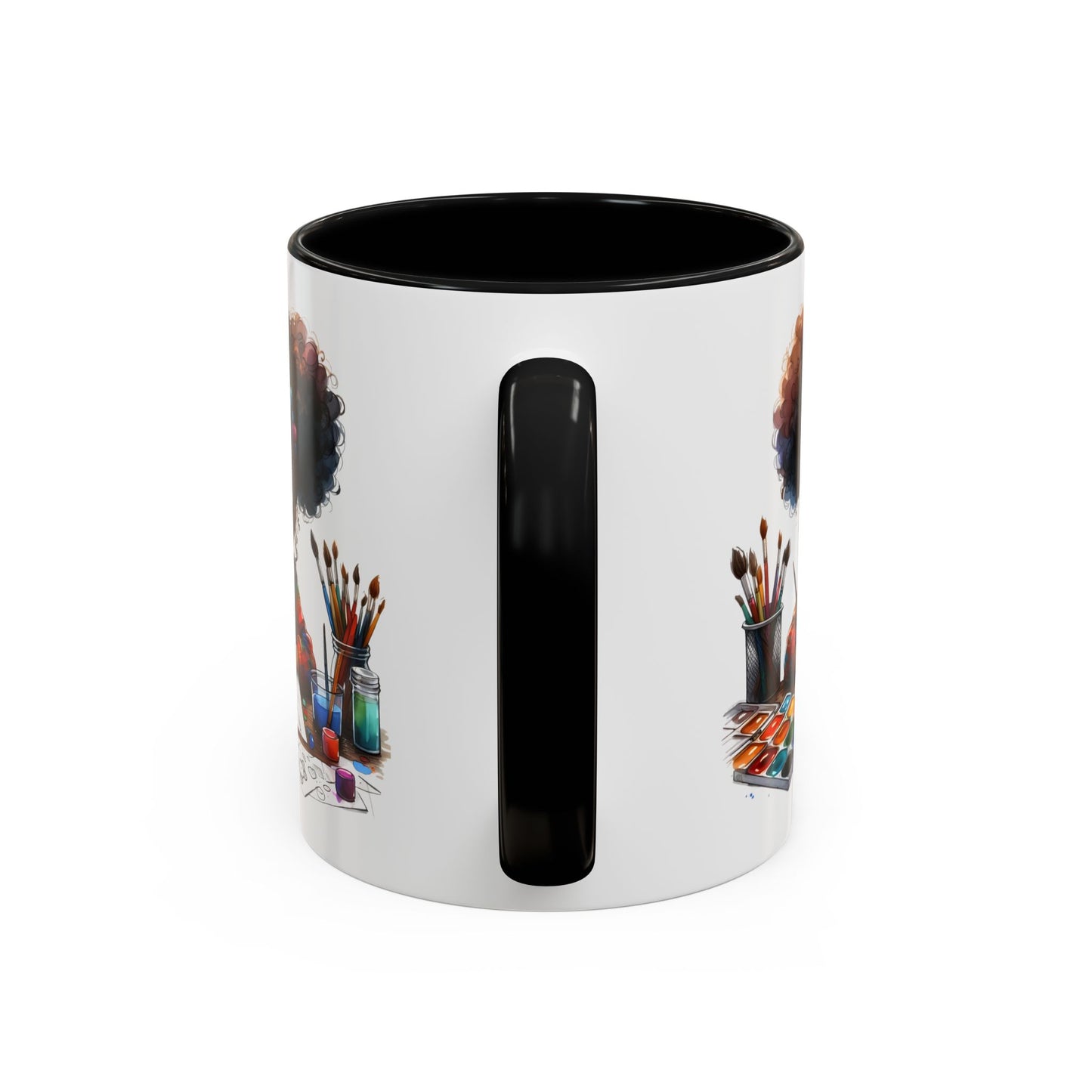 Creative Artist Coffee Mug, Colorful Art Mug, Gift for Artists, Studio Mug, Hot Beverage Cup, Unique Drinkware