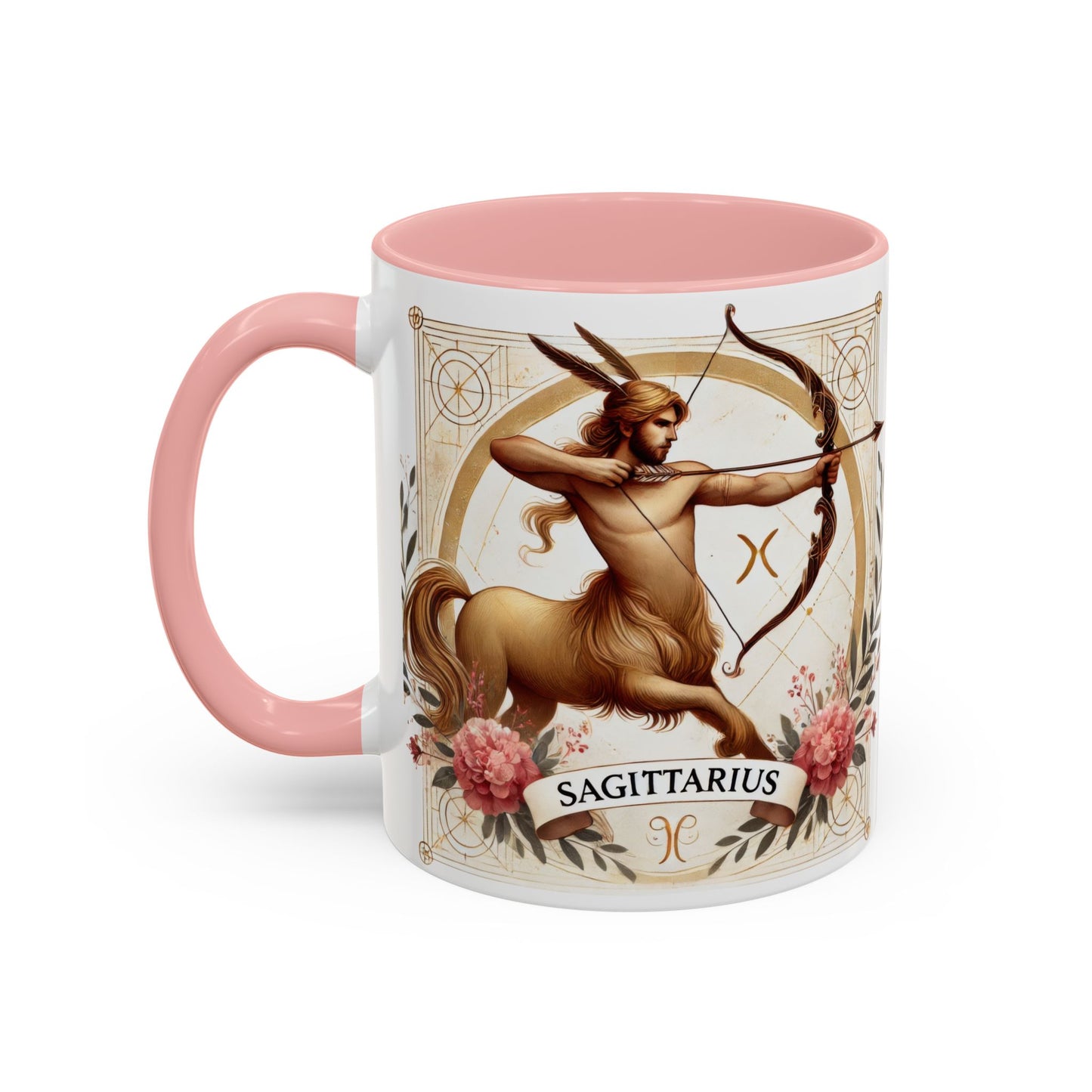 Sagittarius Accent Coffee Mug – 11oz & 15oz – Zodiac Inspired Gift for Astrology Lovers