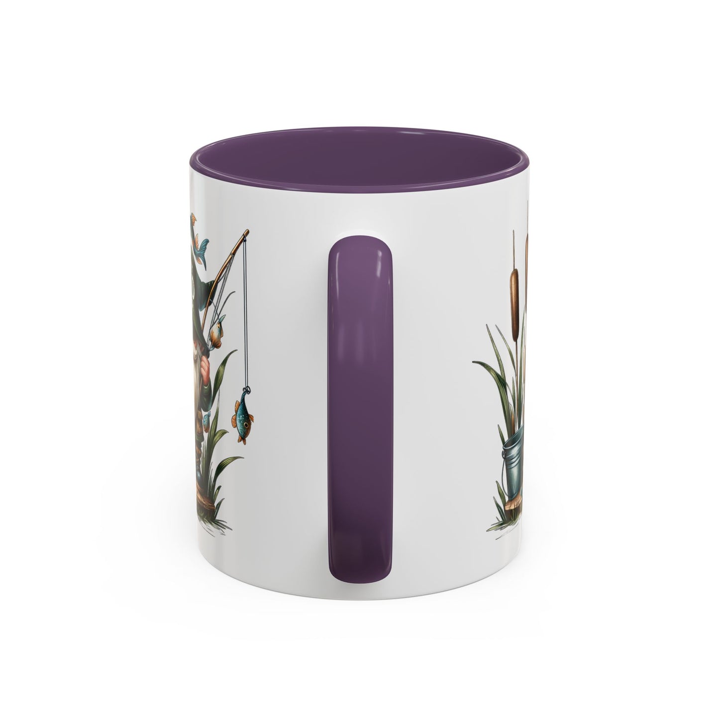 Fishing Gnome Coffee Mug, Best Dad Ever, Father's Day Gift, Dad's Mug, Gnome Decor, Outdoor Lover's Cup