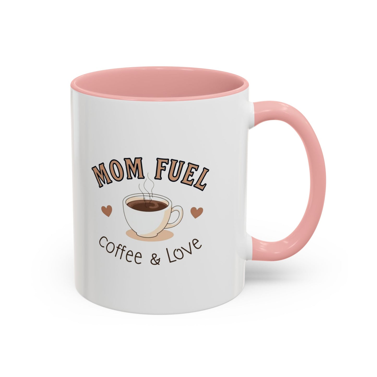 Mom Fuel Coffee Mug - Perfect Gift for Coffee Lovers, Mothers' Day, Birthday, Home Office, Ceramic Mug